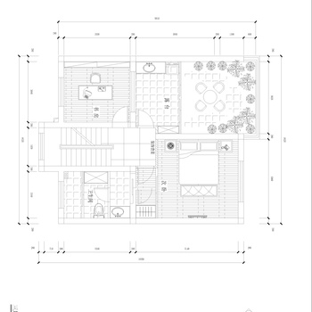 300㎡春晓园别墅|CAD施工图