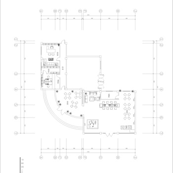 224㎡嘉福大厦售楼部|CAD施工图