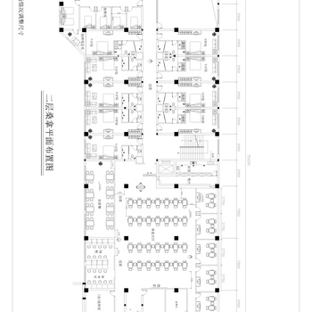 酒店桑拿|CAD施工图