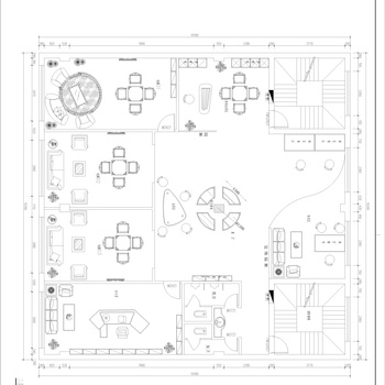 茶文化会|CAD施工图