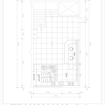 维多利亚棋牌室|CAD施工图