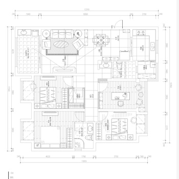 苏州公寓|CAD施工图