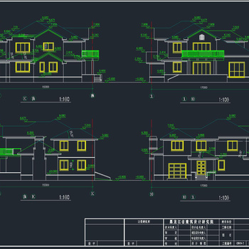 243套精选自建房施工图|CAD施工图+效果图