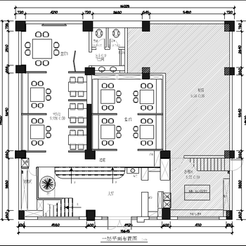 湘菜馆项目施工图|CAD施工图
