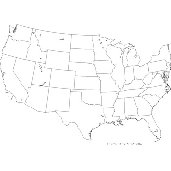 美国地图|CAD施工图
