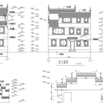 湘西吊角住宅楼|CAD施工图