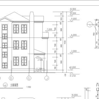 样板楼住宅|CAD施工图
