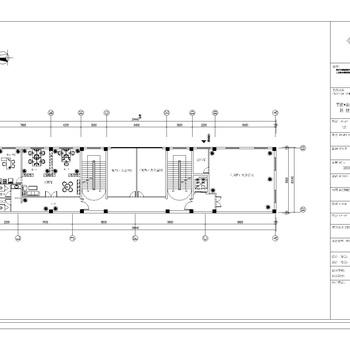 1000平方办公综合楼|CAD施工图