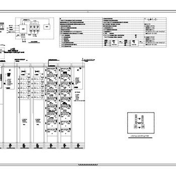 变电所主配电系统图|CAD施工图