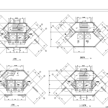 塔室住宅总图|CAD施工图