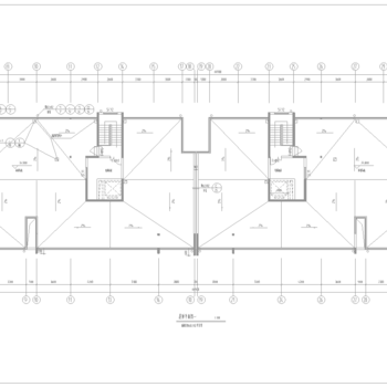 小高层住宅楼施工图|CAD施工图