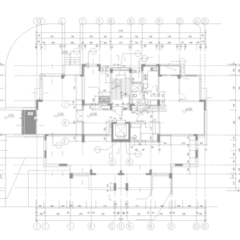 小高层住宅楼设计|CAD施工图