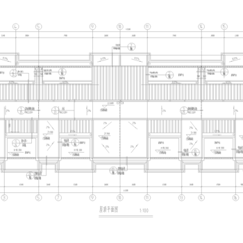住宅建筑平立剖图|CAD施工图