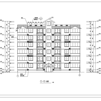 多层住宅建筑|CAD施工图
