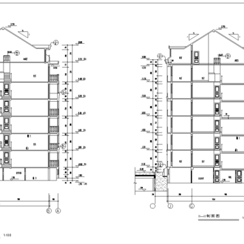 多层住宅楼|CAD施工图