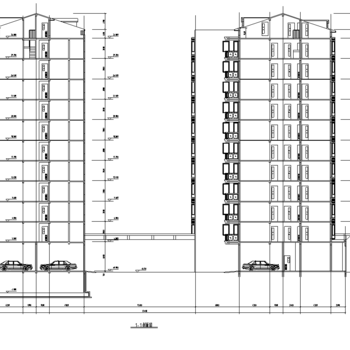 小高层住宅方案|CAD施工图