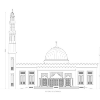 清真寺Cad图纸