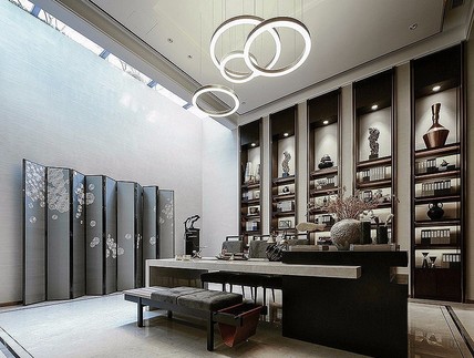 126㎡杭州滨江东方名府04样板间 | 易和极尚