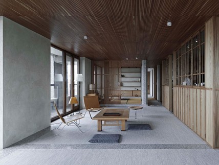 日式+野兽派风格Barbican公寓 | Takero Shimazaki Architects