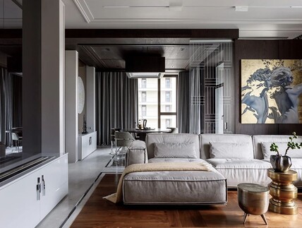 136㎡高级灰空间,独特舒适!  | kirill karpunin