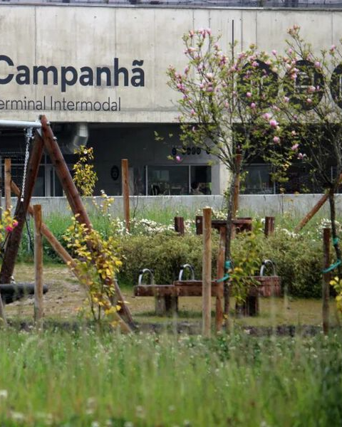 Campanhã 多式联运码头，葡萄牙城市绿地公园 丨rita guedes
