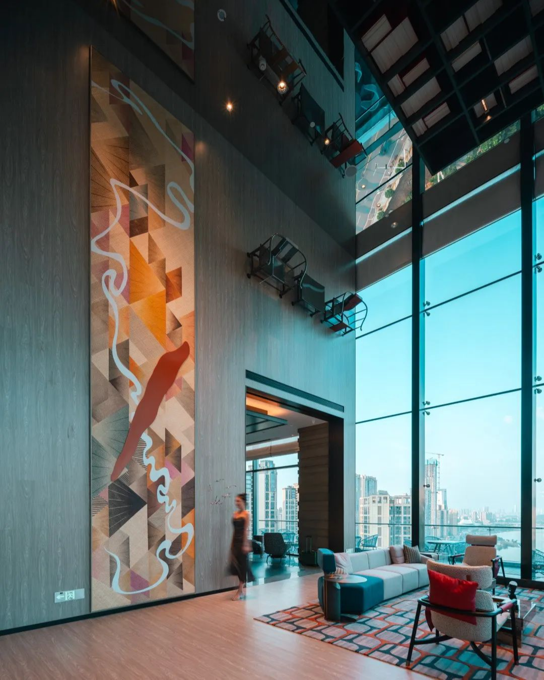 ccd新作 | 长沙梅溪湖「英迪格酒店」案例奥迅设计丨600㎡复式会所