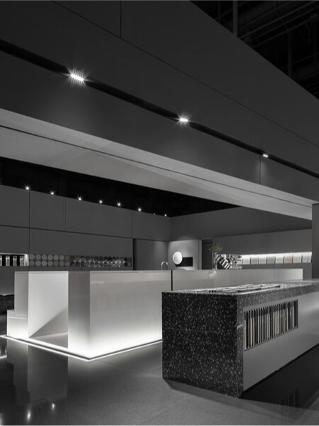  共生形态设计丨原石咖啡馆展厅 