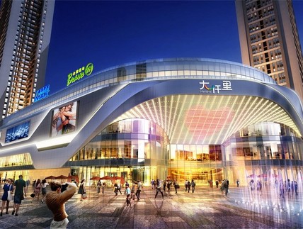 南京新尧金地广场从"感知空间美学"的角度设计情景式商业空间