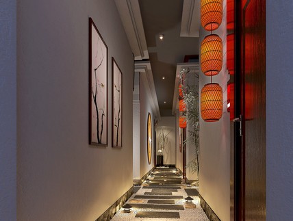 现代酒店走廊设计