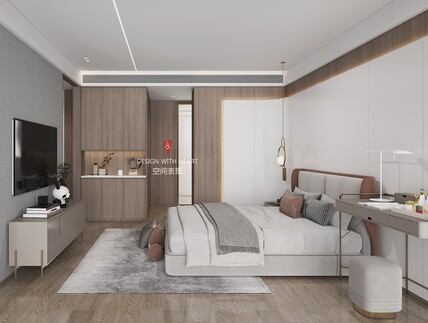 V8空间表现 | 公寓卧室的设计