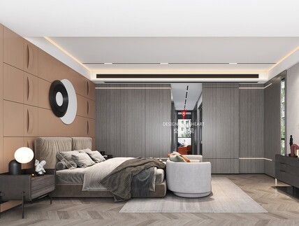 V8空间表现 | 现代家装卧室设计