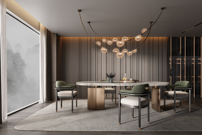 Minotti 现代餐厅