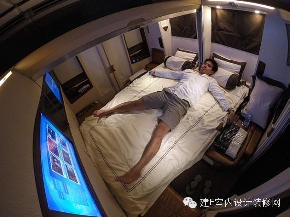 票价11万带双人床的a380豪华头等舱