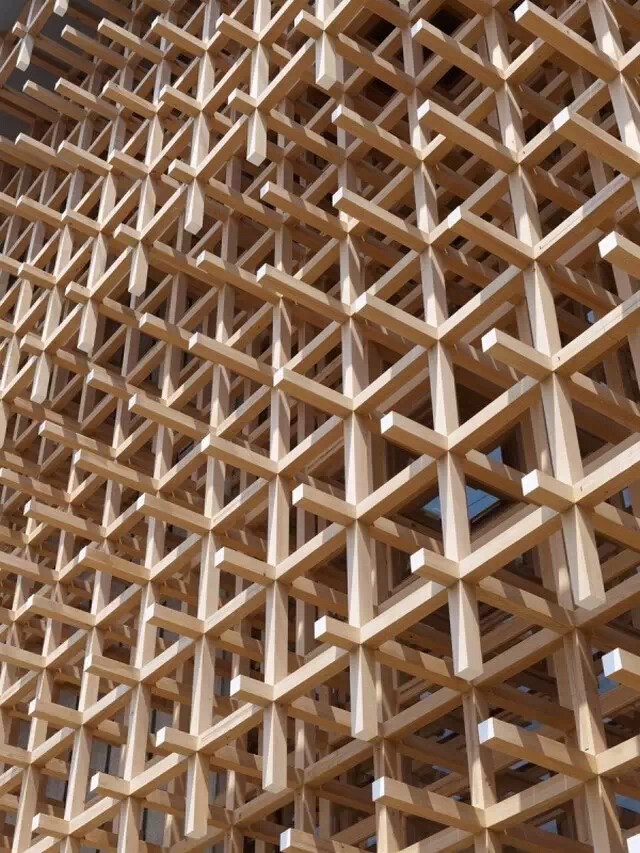 看建筑大师隈研吾玩转鲁班锁