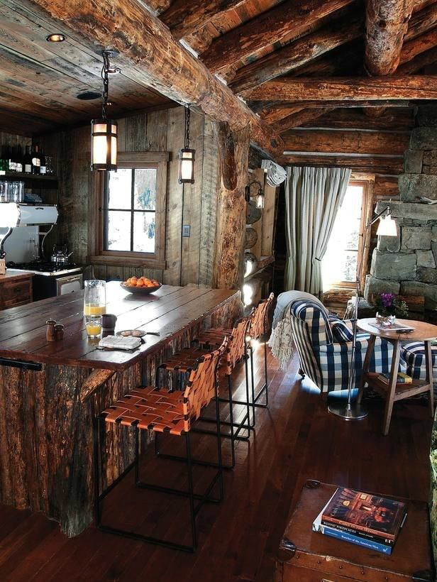 以木为本的室内设计浓郁怀旧感让你爱上乡村老木头