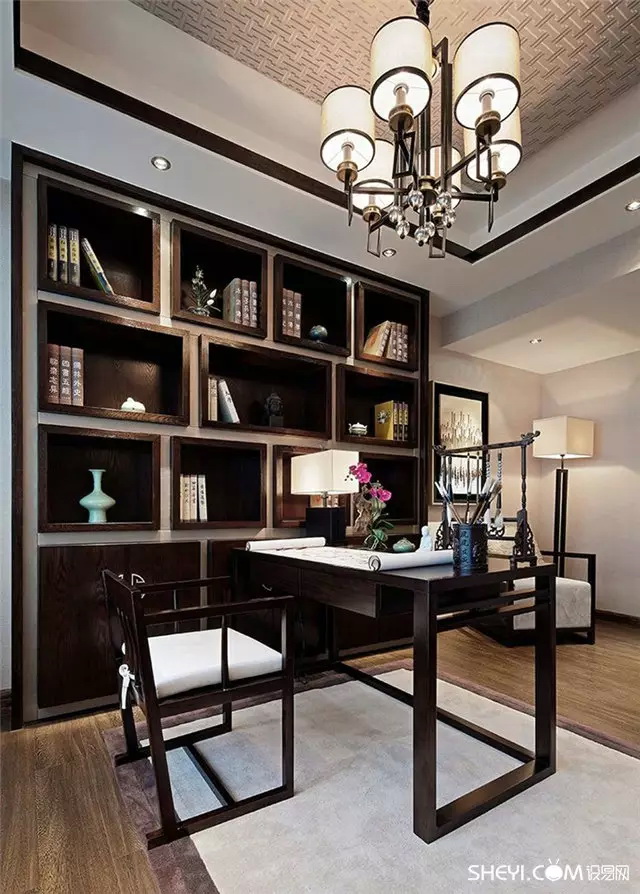 新中式书房 | 洗尽铅华,悦享古风古韵