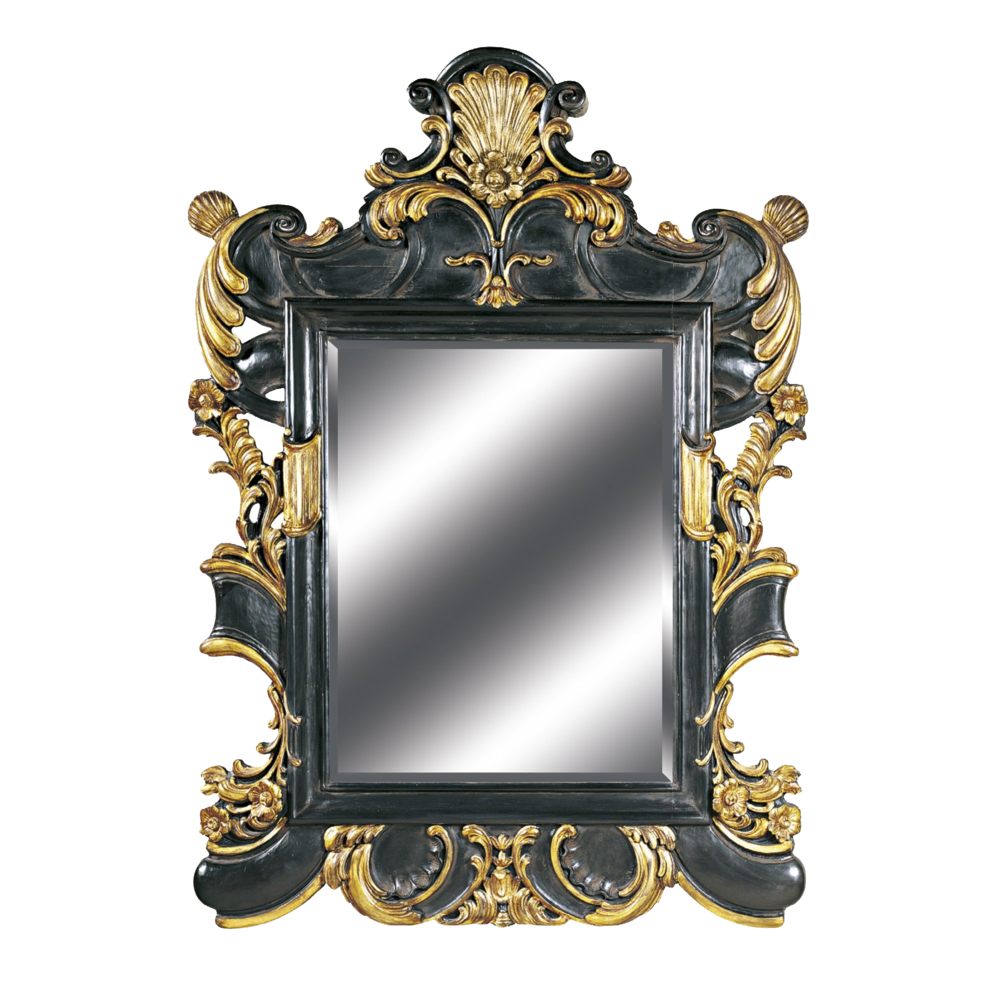 美式黑色装饰镜