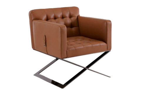 Bentley Home宾利现代皮质单人椅