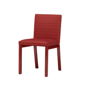 Armani阿玛尼现代红色单椅