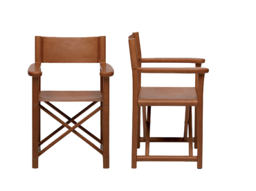 Armani阿玛尼现代皮质单椅