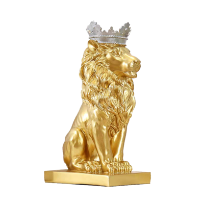 金色动物摆件
