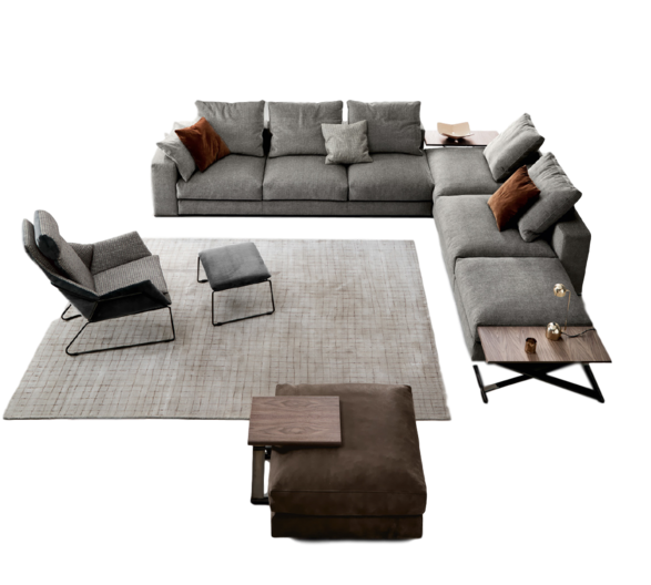 现代沙发组合