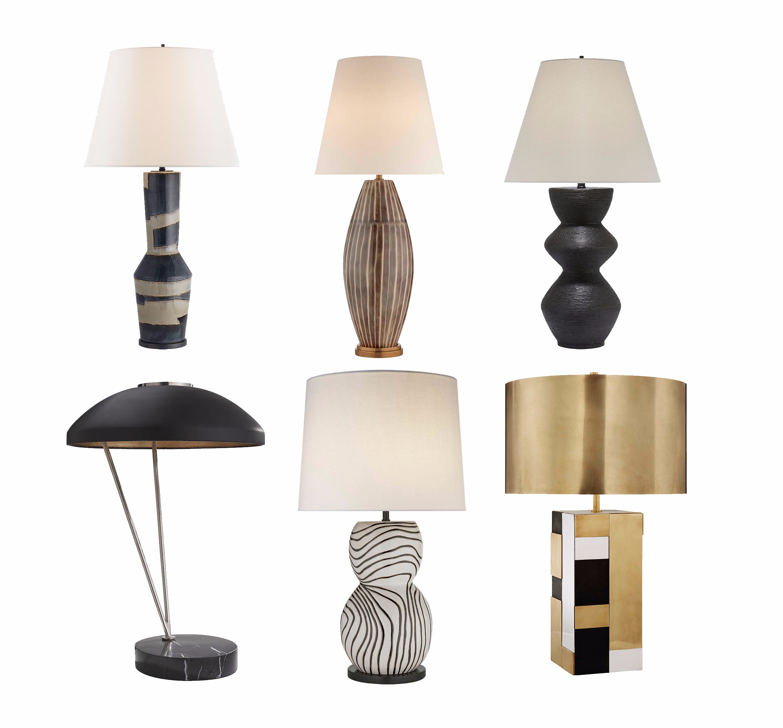 美国kelly wearstler台灯组合