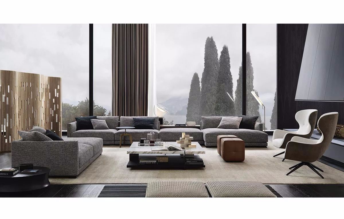 poliform品牌现代客厅