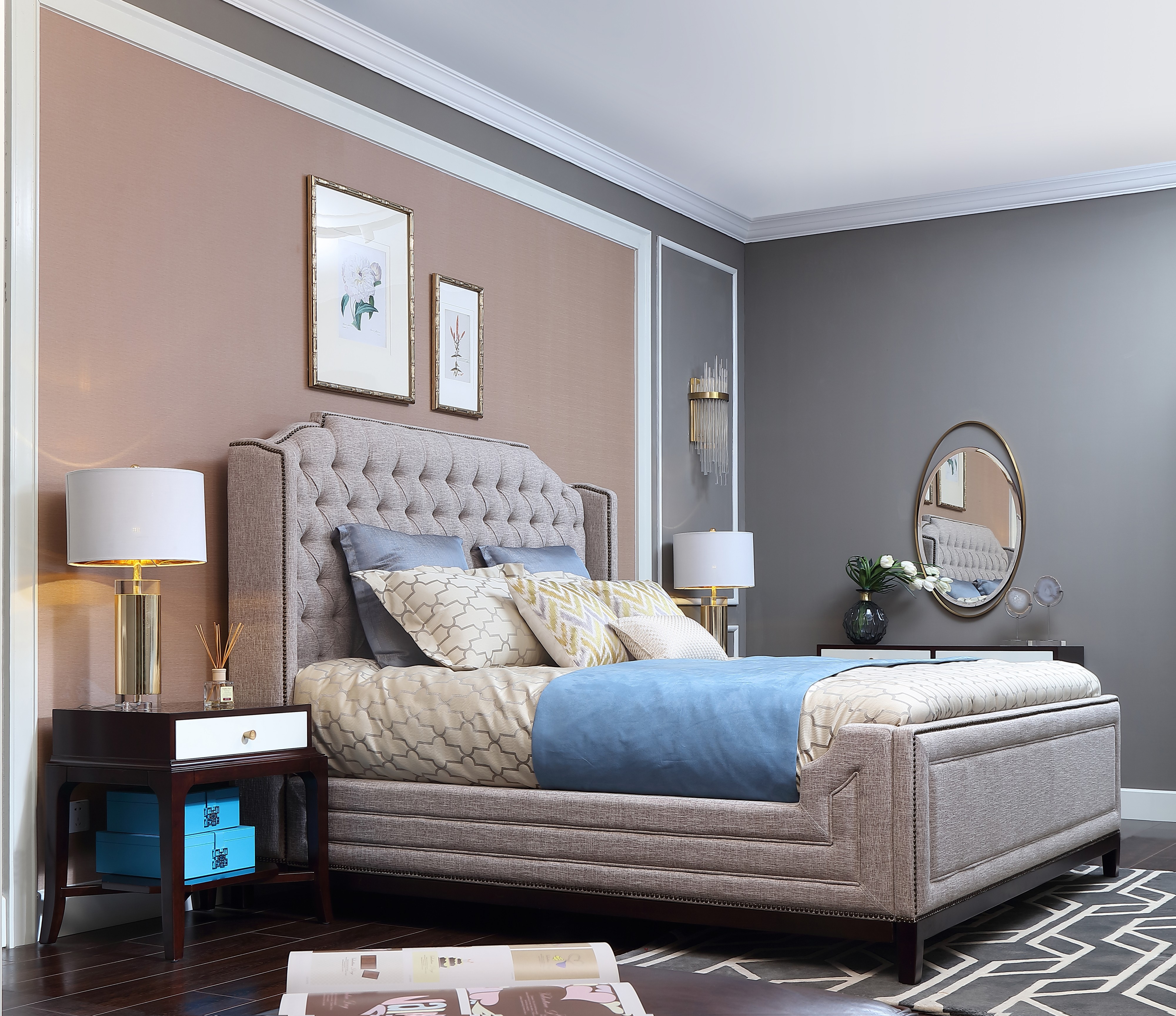 l2-现代主卧双人床