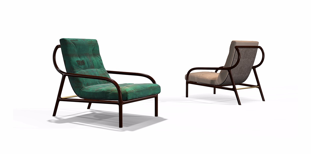 一念间 新中式休闲椅