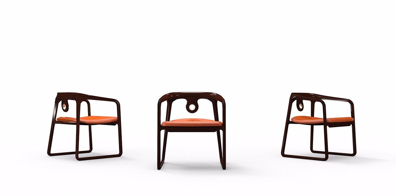 一念间 新中式休闲椅