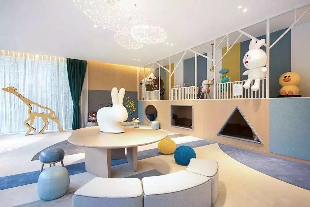 上海乐尚设计旭辉中粮·朗香郡售楼处儿童游乐区