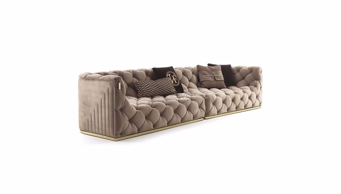 意大利 vittoria frigerio 美式多人沙发