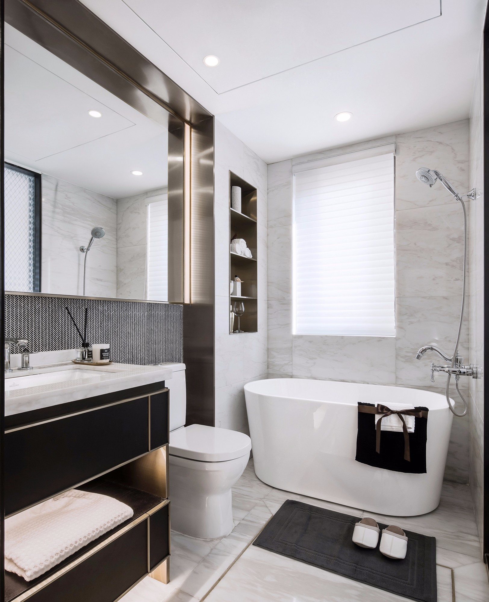 深圳市零次方空间设计 轻奢洗手间